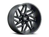 Vision Off-Road Spyder Satin Black Wheel; 22x10; -19mm Offset (18-26 Jeep Wrangler JL)