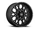 Vision Off-Road Rocker Satin Black Wheel; 20x12 (07-18 Jeep Wrangler JK)
