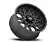 Vision Off-Road Rocker Satin Black Wheel; 20x12 (07-18 Jeep Wrangler JK)