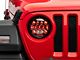 Iron Cross Automotive 7-Inch Projector LED Headlights with RGB Accents; Black Housing; Clear Lens (18-24 Jeep Wrangler JL)