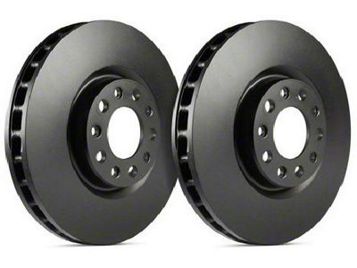 SP Performance Premium Rotors with Black ZRC Coated; Front Pair (90-98 Jeep Wrangler YJ & TJ; 1999 Jeep Wrangler TJ w/ 3-1/4-Inch Composite Rotors)