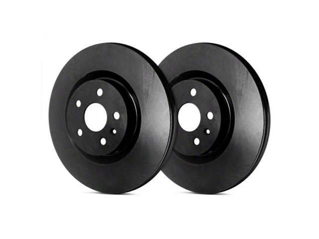 SP Performance Premium Rotors with Black ZRC Coated; Front Pair (18-24 Jeep Wrangler JL w/ 328mm Vented Rear Rotors)