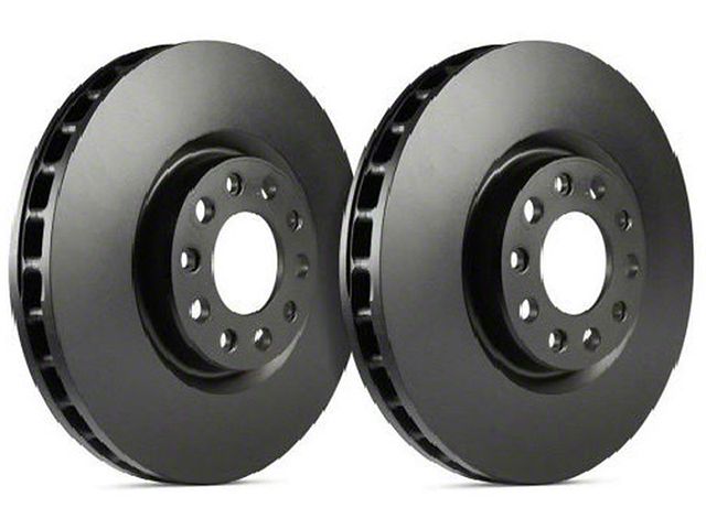 SP Performance Premium Rotors with Black ZRC Coated; Front Pair (1999 Jeep Wrangler TJ w/ 3-Inch Cast Rotors; 00-06 Jeep Wrangler TJ)