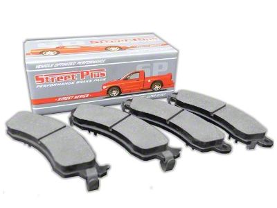 SP Performance Street Plus Semi-Metallic Brake Pads; Rear Pair (18-24 Jeep Wrangler JL w/ 342mm Vented Rear Rotors)