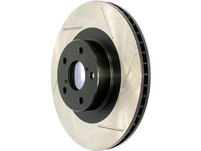 StopTech Cryo Sport Slotted Rotor; Front Driver Side (84-89 Jeep Cherokee XJ)