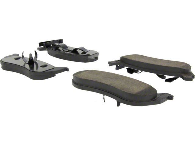 Select Axle Plain Brake Rotor and Pad Kit; Rear (03-06 Jeep Wrangler TJ)