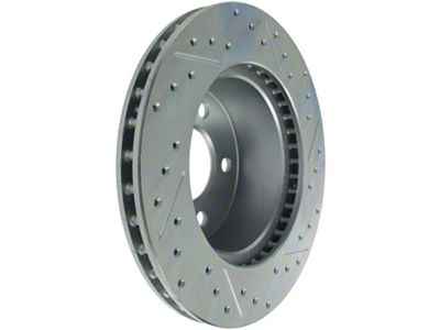 StopTech Sport Drilled and Slotted Rotor; Front Passenger Side (93-98 Jeep Grand Cherokee ZJ)