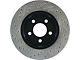 StopTech Sport Drilled and Slotted Rotor; Front Driver Side (1999 Jeep Wrangler TJ w/ 3-Inch Cast Rotors; 00-06 Jeep Wrangler TJ)