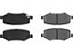 StopTech Sport Premium Semi-Metallic Brake Pads; Rear Pair (07-18 Jeep Wrangler JK)
