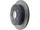 StopTech Sport Slotted Rotor; Rear Driver Side (03-06 Jeep Wrangler TJ)