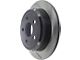 StopTech Sport Slotted Rotor; Rear Driver Side (07-18 Jeep Wrangler JK)