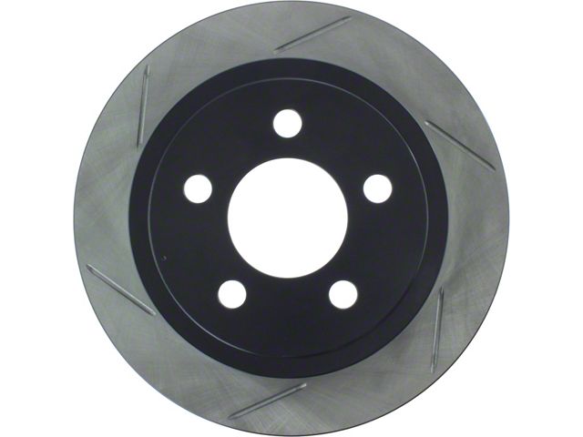 StopTech Sport Slotted Rotor; Rear Passenger Side (03-06 Jeep Wrangler TJ)