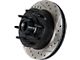StopTech Sportstop Cryo Drilled and Slotted Rotor; Front Passenger Side (90-98 Jeep Wrangler YJ & TJ; 1999 Jeep Wrangler TJ w/ 3-1/4-Inch Composite Rotors)