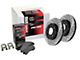 StopTech Street Axle Drilled and Slotted Brake Rotor and Pad Kit; Front (90-98 Jeep Wrangler YJ & TJ; 1999 Jeep Wrangler TJ w/ 3-1/4-Inch Composite Rotors)
