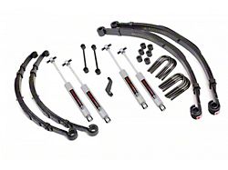 Rough Country 4-Inch Suspension Lift Kit with Premium N3 Shocks (76-81 Jeep CJ7)