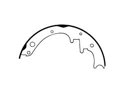 Rear Drum Brake Shoe Kit (78-89 Jeep CJ)