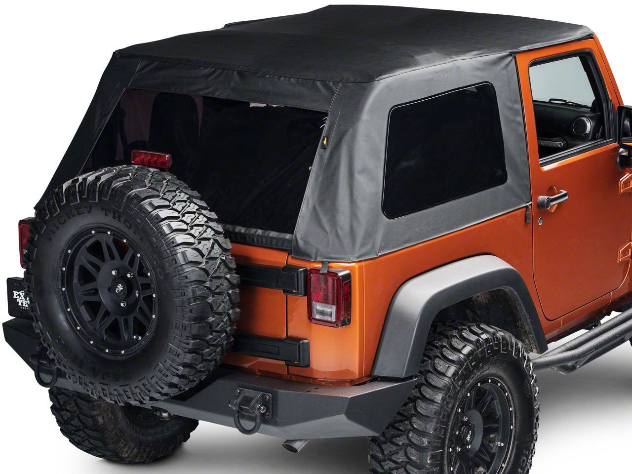 Bestop Trektop Classic Complete Replacement Soft Top 07 18 Jeep Wrangler Jk 2 Door