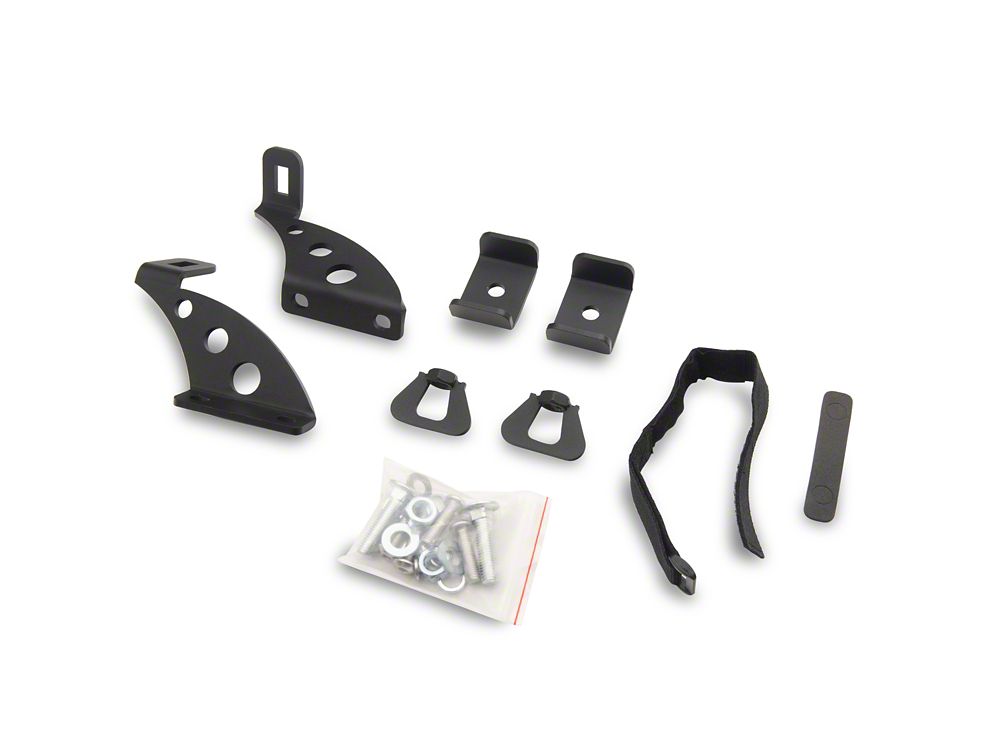 RedRock HiLift Jack Hood Mount Kit (1824 Jeep Wrangler JL, Excluding