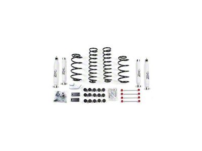 Zone Offroad 4.50-Inch Combo Suspension Lift Kit with Sway Bar Disconnects and Nitro Shocks (97-06 Jeep Wrangler TJ)