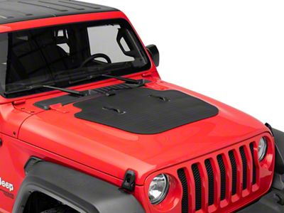 Cascadia 4x4 VSS Complete Hood Mounted Solar System; 80 Watt (20-23 Jeep Gladiator JT, Excluding Launch Edition, Mojave & Rubicon)