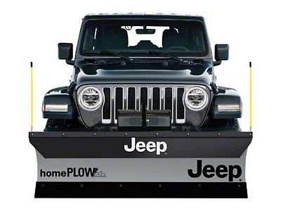 Meyer Jeep Wrangler 80-Inch WingMan Snow Plow 78300 (07-23 Jeep Wrangler JK  & JL) - Free Shipping