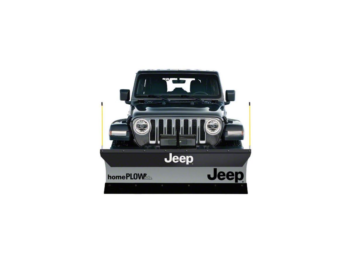Meyer Jeep Wrangler 80-Inch HomePlow Snow Plow 76000 (07-23 Jeep Wrangler  JK & JL) - Free Shipping