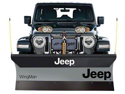 Meyer Jeep Wrangler 80-Inch HomePlow Snow Plow 76000 (07-23 Jeep Wrangler JK  & JL) - Free Shipping