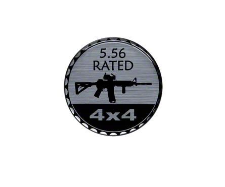 5.56 Rated Badge (Universal; Some Adaptation May Be Required)
