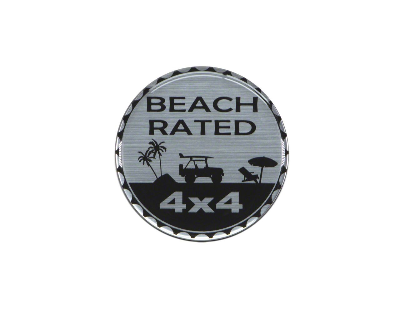 Beach Rated Badge (Universal; Some Adaptation May Be Required)