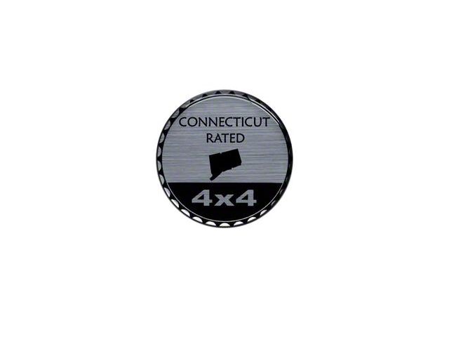 Connecticut Rated Badge (Universal; Some Adaptation May Be Required)