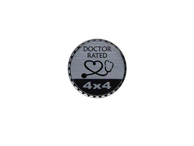 Doctor Rated Badge (Universal; Some Adaptation May Be Required)