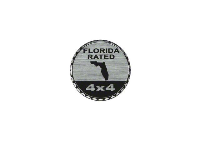 Florida Rated Badge (Universal; Some Adaptation May Be Required)