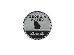 Georgia Rated Badge (Universal; Some Adaptation May Be Required)