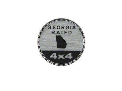 Georgia Rated Badge (Universal; Some Adaptation May Be Required)