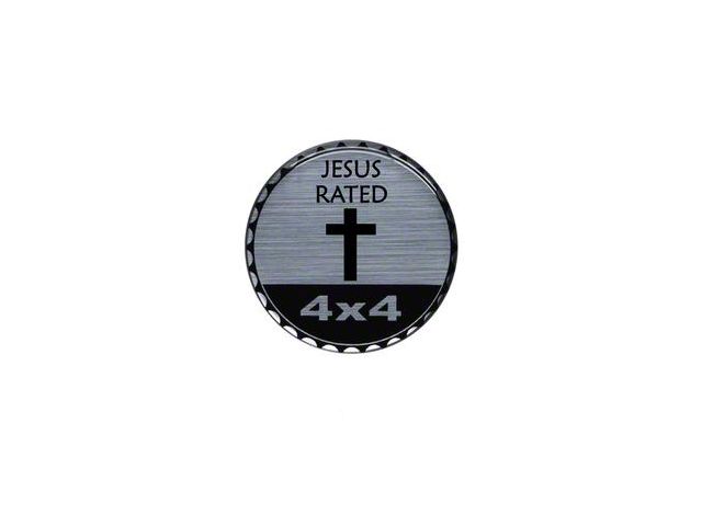 Jesus Rated Badge (Universal; Some Adaptation May Be Required)