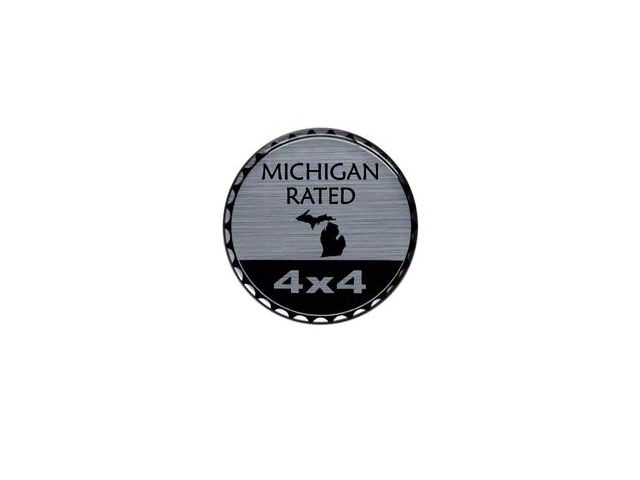 Michigan Rated Badge (Universal; Some Adaptation May Be Required)