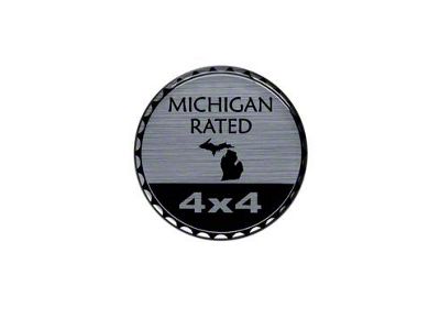 Michigan Rated Badge (Universal; Some Adaptation May Be Required)