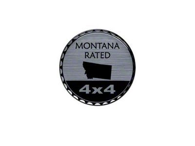 Montana Rated Badge (Universal; Some Adaptation May Be Required)