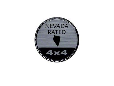 Nevada Rated Badge (Universal; Some Adaptation May Be Required)
