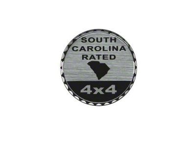 South Carolina Rated Badge (Universal; Some Adaptation May Be Required)