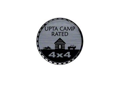Upta Camp Rated Badge (Universal; Some Adaptation May Be Required)