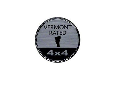 Vermont Rated Badge (Universal; Some Adaptation May Be Required)