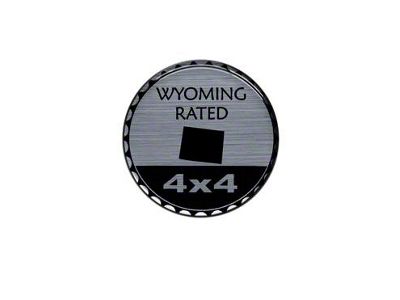 Wyoming Rated Badge (Universal; Some Adaptation May Be Required)