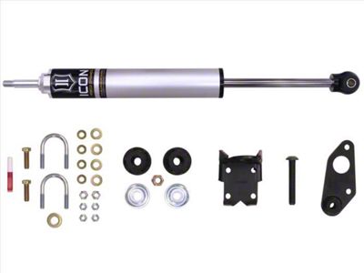 ICON Vehicle Dynamics High-Clearance Steering Stabilizer Kit (07-18 Jeep Wrangler JK)