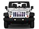 Under The Sun Inserts Grille Insert; Deep Space (07-18 Jeep Wrangler JK)