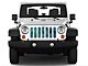 Under The Sun Inserts Grille Insert; Montain High (07-18 Jeep Wrangler JK)