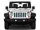 Under The Sun Inserts Grille Insert; Tree Stars (18-23 Jeep Wrangler JL w/o TrailCam; 2024 Jeep Wrangler JL Sport)