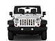 Under The Sun Inserts Grille Insert; Galloping Horses (18-23 Jeep Wrangler JL w/o TrailCam; 2024 Jeep Wrangler JL Sport)