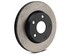 C&L OE Replacement Black Coated Rotor; Front (07-18 Jeep Wrangler JK)