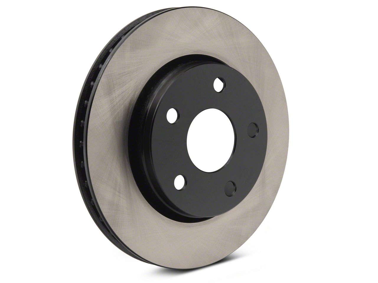 C&L Jeep Wrangler OE Replacement Black Coated Rotors; Front Pair